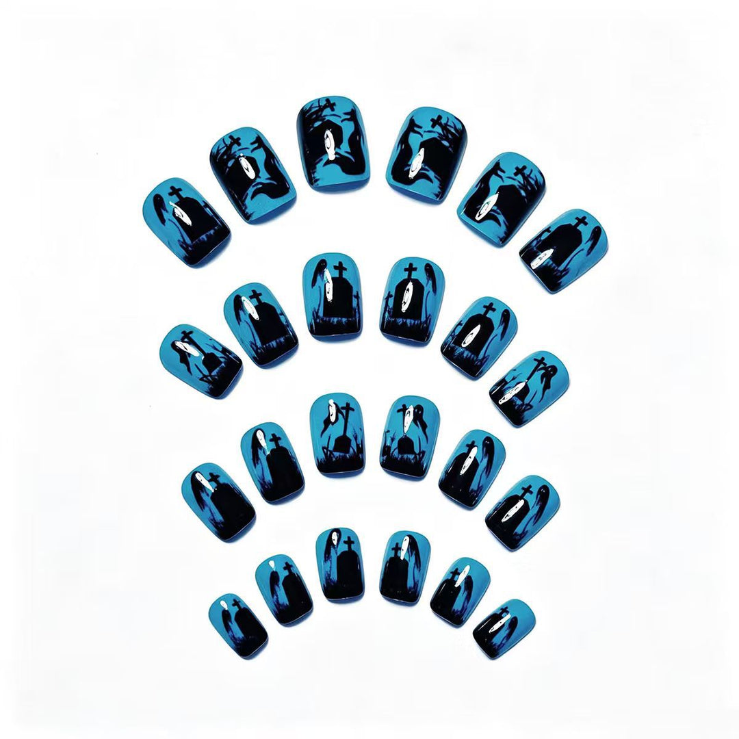 Spooky Themed Nail Art Bowlift