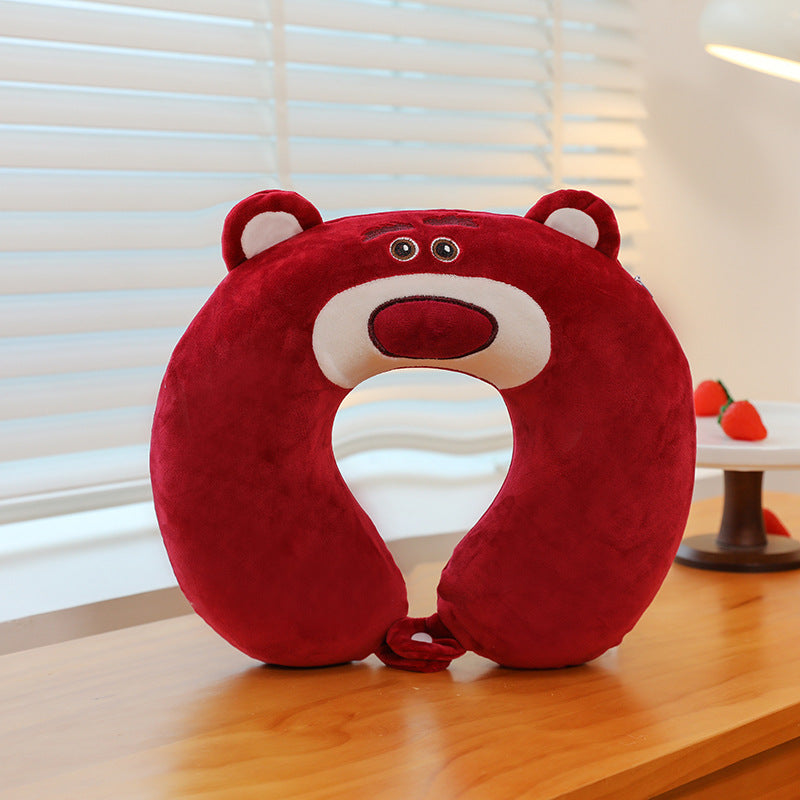 Women's Neck Pillow with Fun Design Bowlift