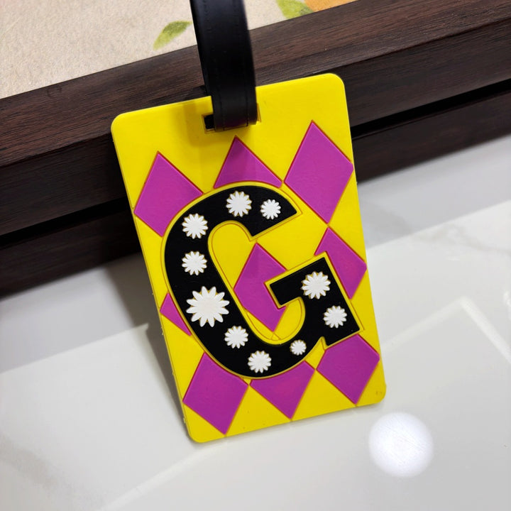 Playful Alphabet Luggage Tag Bowlift