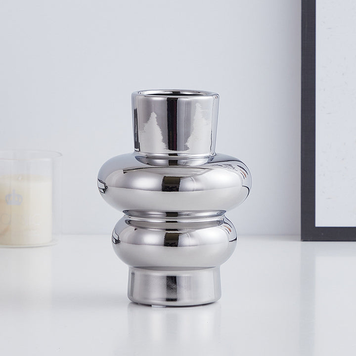 Elegant Modern Ceramic Vase Bowlift