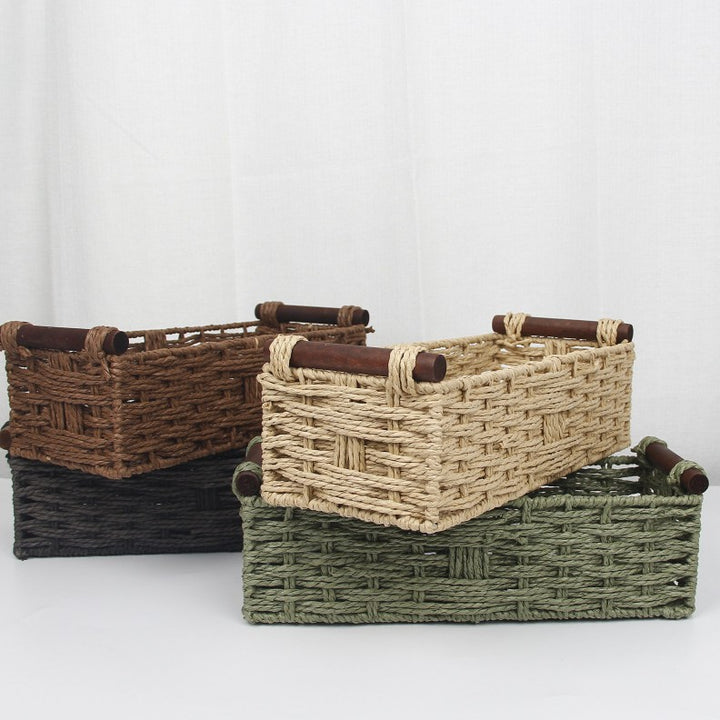 Handwoven Decorative Storage Basket