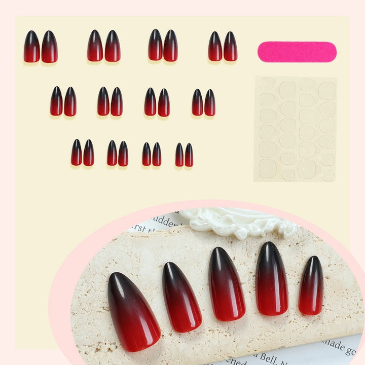 Acrylic nail set with ombre effect Bowlift