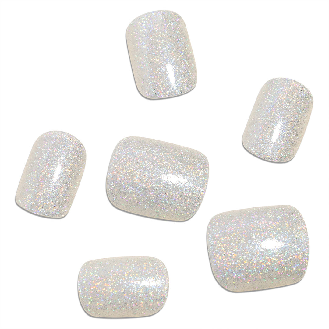 Glittering Press-On Nail Tips Bowlift