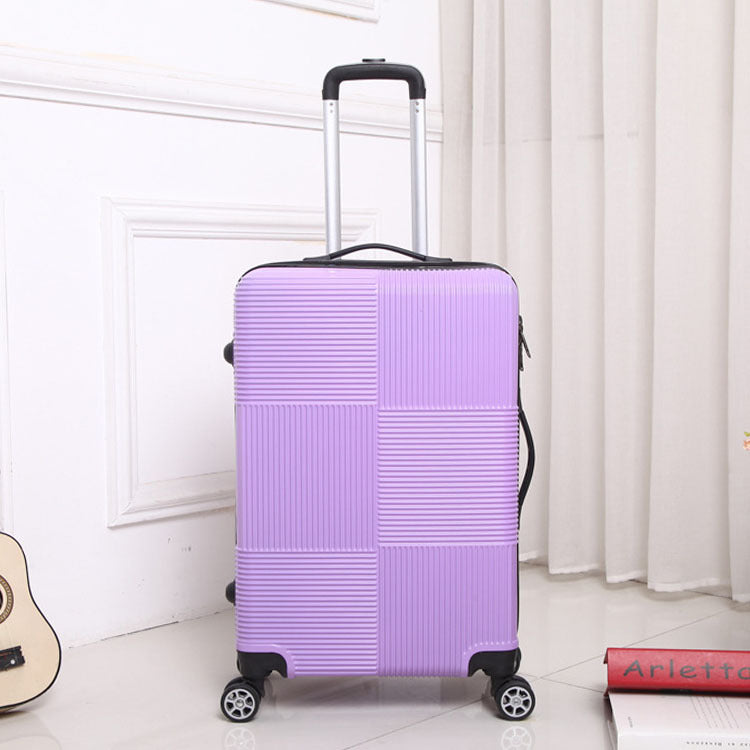 Women's Stylish Textured Hard Shell Luggage Bowlift