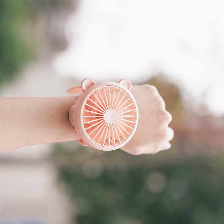 Women's Wearable Wrist Fan with Ergonomic Design Bowlift