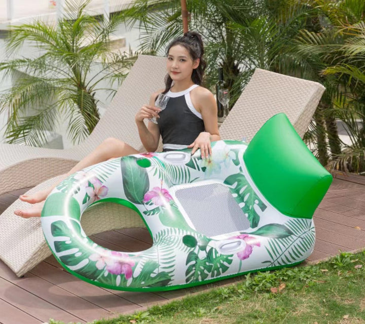 Ladies Inflatable Comfort Swimming Lounge with Viewing Window Bowlift