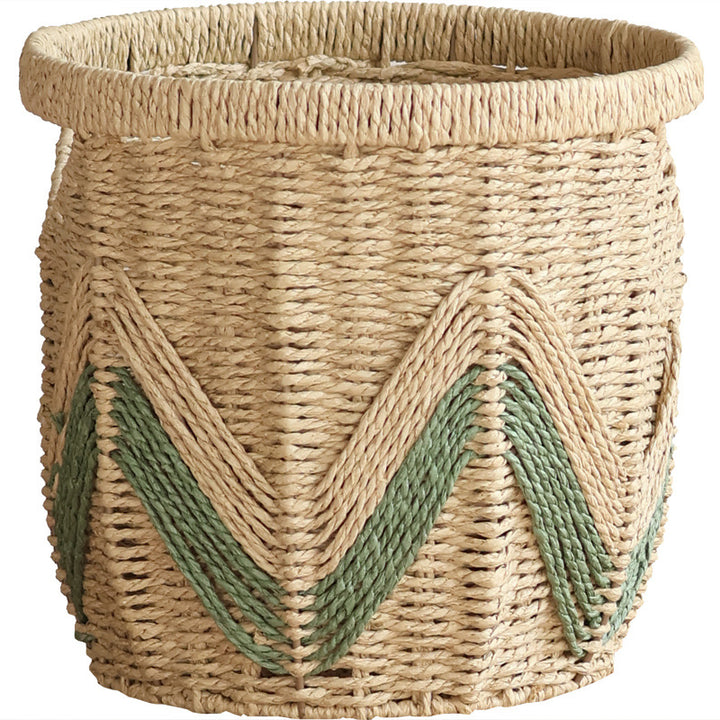 Decorative Handwoven Storage Basket Bowlift