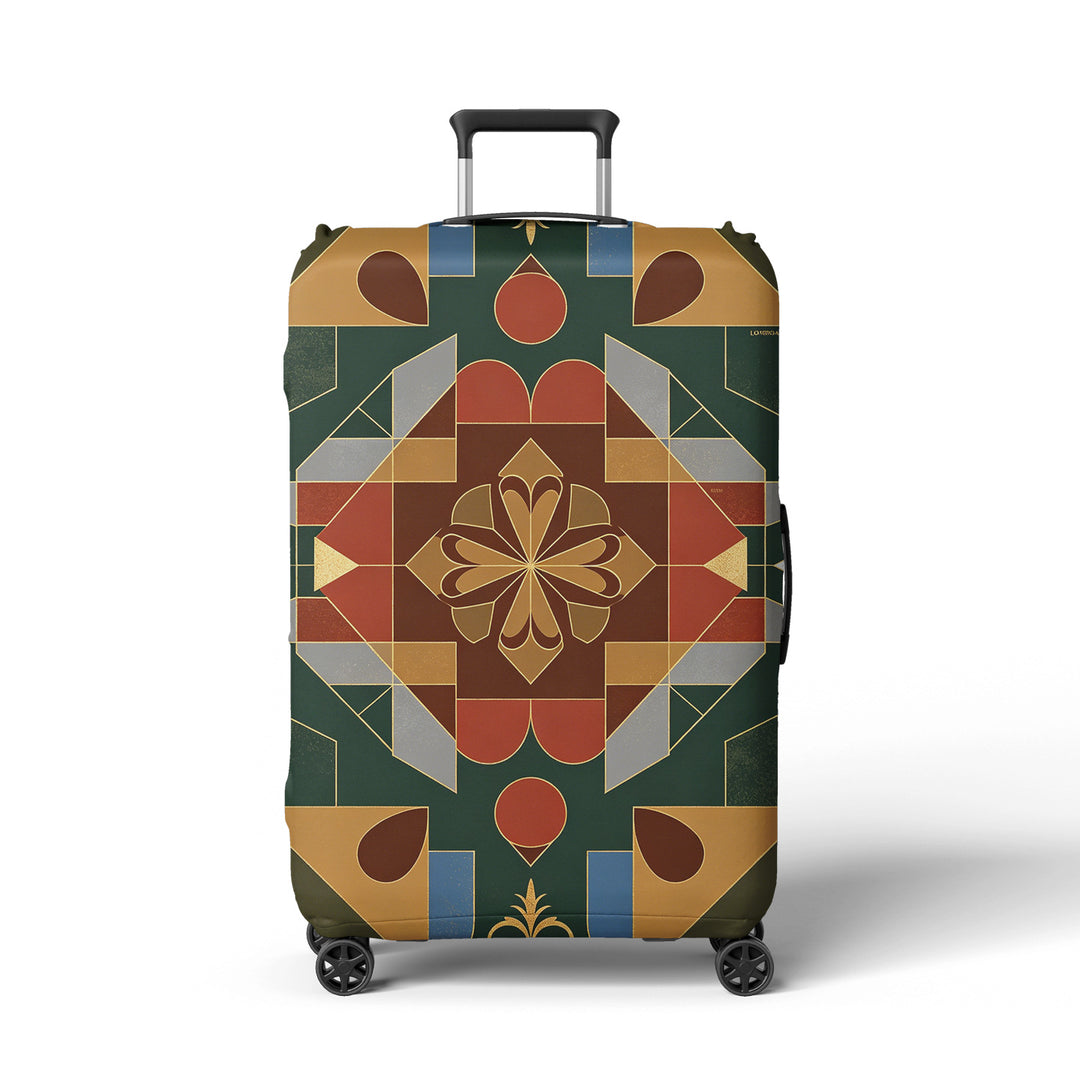 Ladies Luggage Protection with Modern Geometric Design Bowlift
