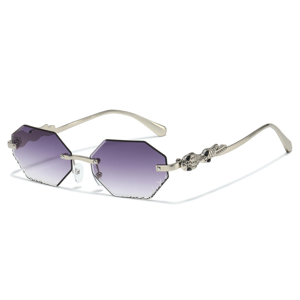 Fashion-Forward Statement Hexagonal Sunglasses Bowlift