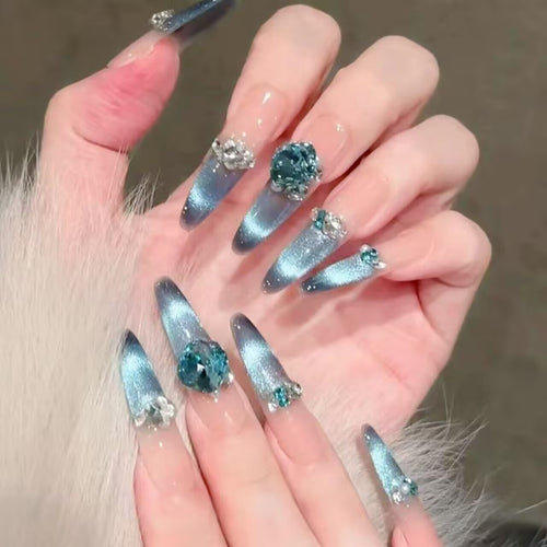 Decorative Glitter Nail Art Extensions Bowlift