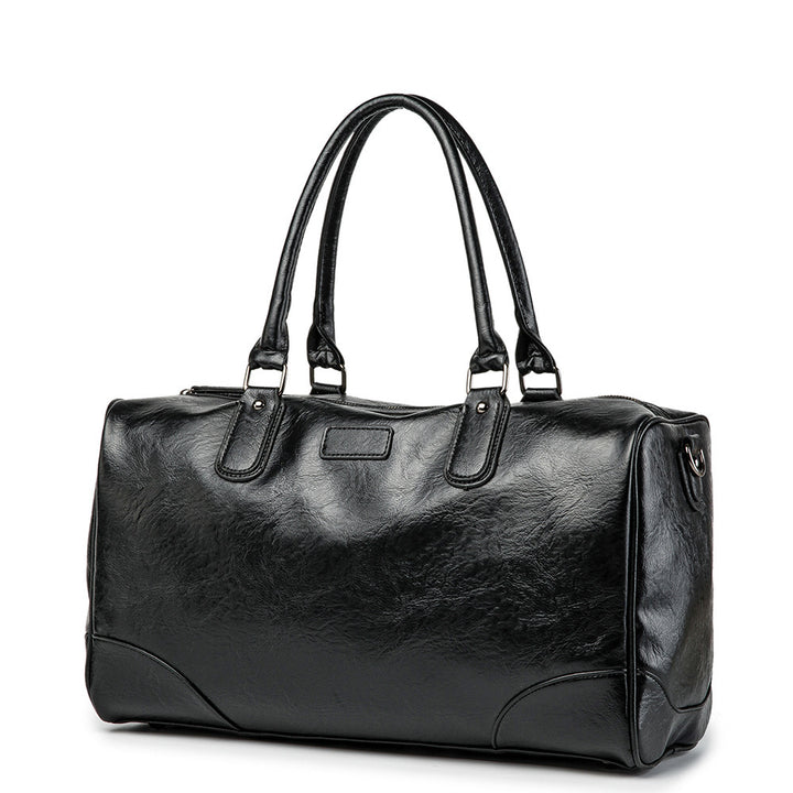 Stylish Travel Bag Made of High-Quality Synthetic Leather Bowlift
