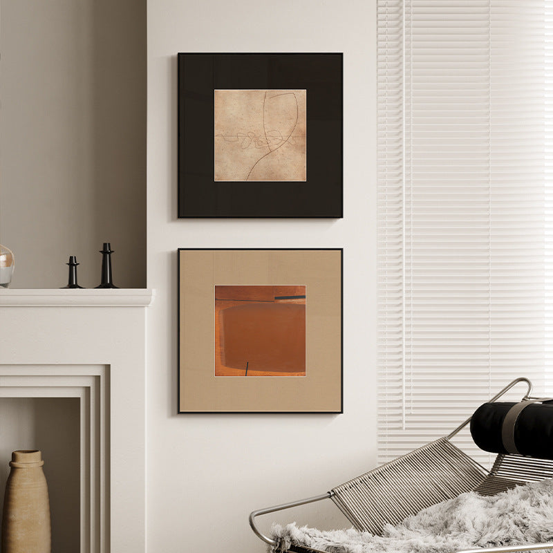 Abstract Framed Artwork