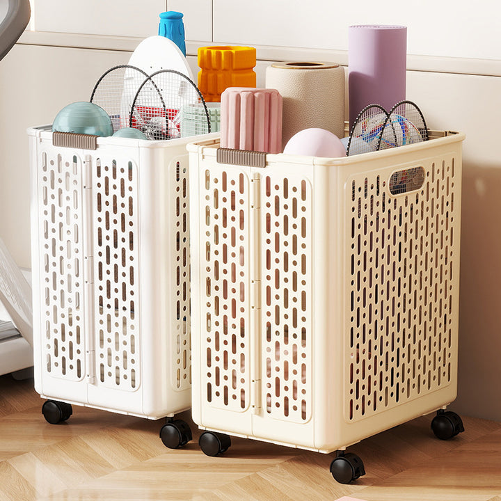 Rolling Laundry Basket Bowlift