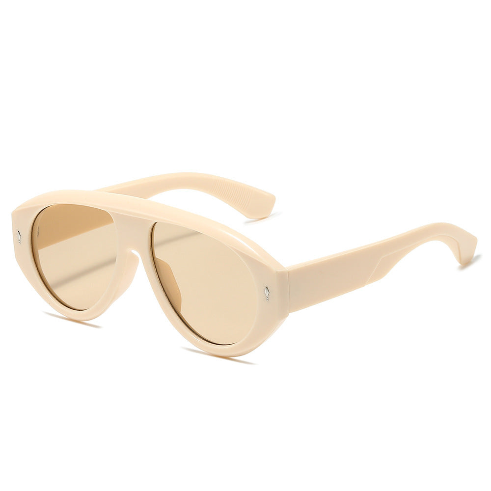 Fashion-Forward Sculptural Sunglasses Bowlift