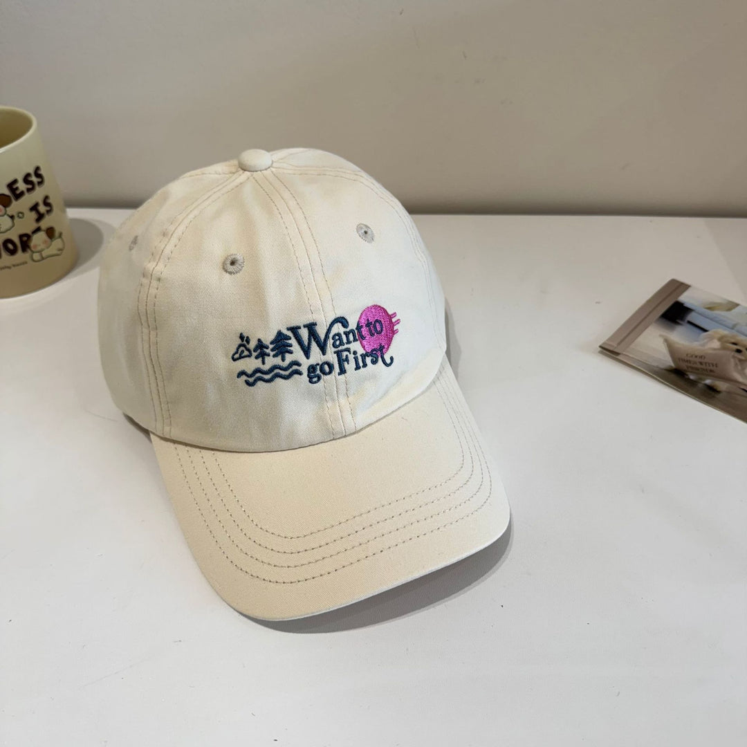 Women's Casual Embroidered Baseball Cap Bowlift 1783921861