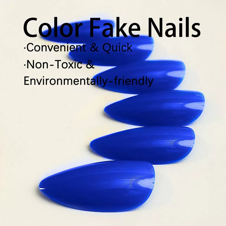 Artificial nail tips in glamorous design Bowlift