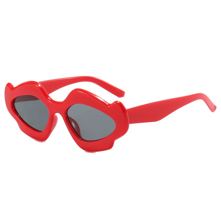 Women's Creative Oversized Sunglasses in Contemporary Design Bowlift