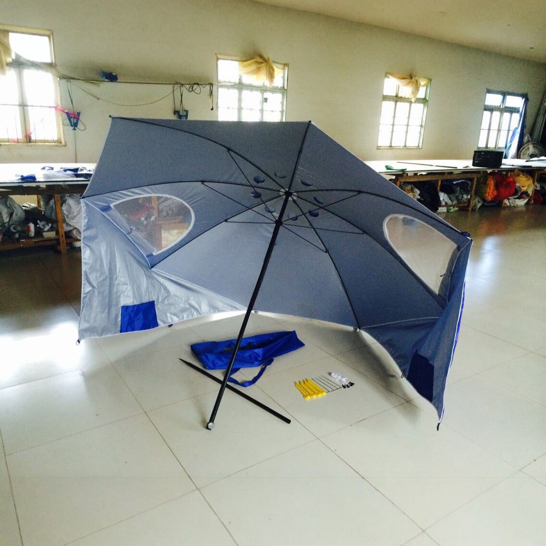Sturdy beach umbrella with UV protection Bowlift
