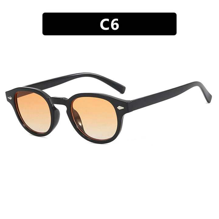 Women's round sunglasses with elegant design and UV protection Bowlift