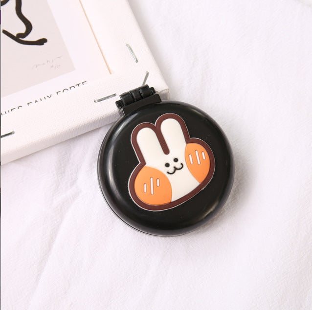 Women sweet and practical Compact Mirror Bowlift