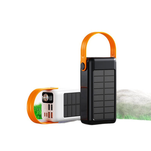 Wearable Solar Power Bank with Multifunctional Charging Options Bowlift