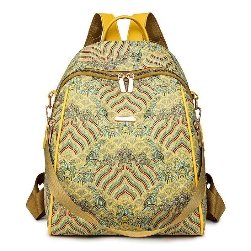 Bohemian Patterned Backpack