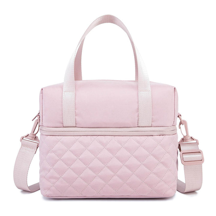 Practical Quilted Tote Bag Bowlift