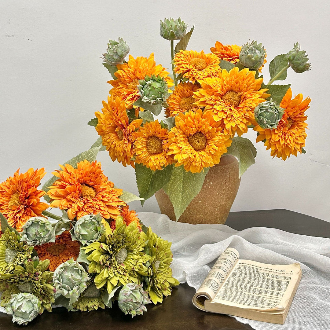 Artistic Faux Flower Bouquet