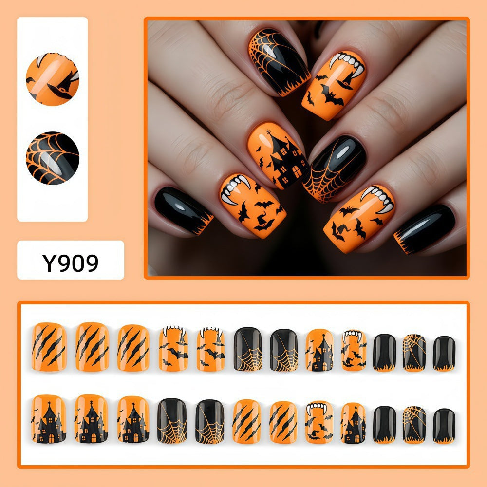 Creative Halloween Nail Art Bowlift
