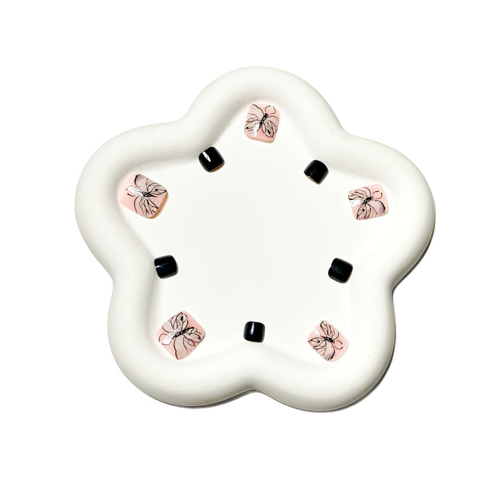 Artistic Butterfly Design Nail Art Bowlift