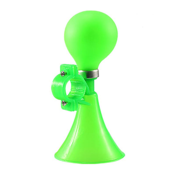 Classic Squeeze Bulb Bicycle Horn with Quick-Release Handlebar Clamp Bowlift