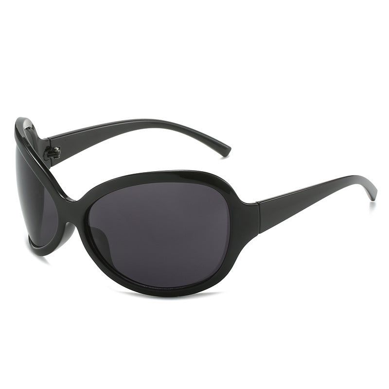 Stylish Oversized Shield Sunglasses Bowlift 1787812453