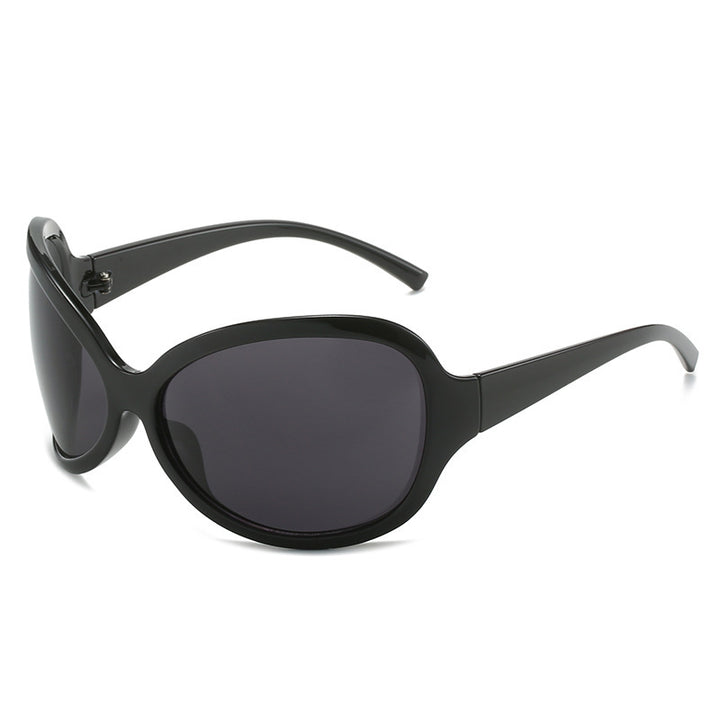 Stylish Oversized Shield Sunglasses Bowlift 1787812453