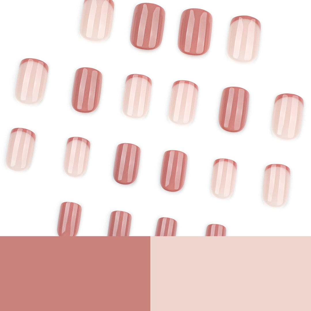 Elegant Nail Art with Soft Gradient Bowlift