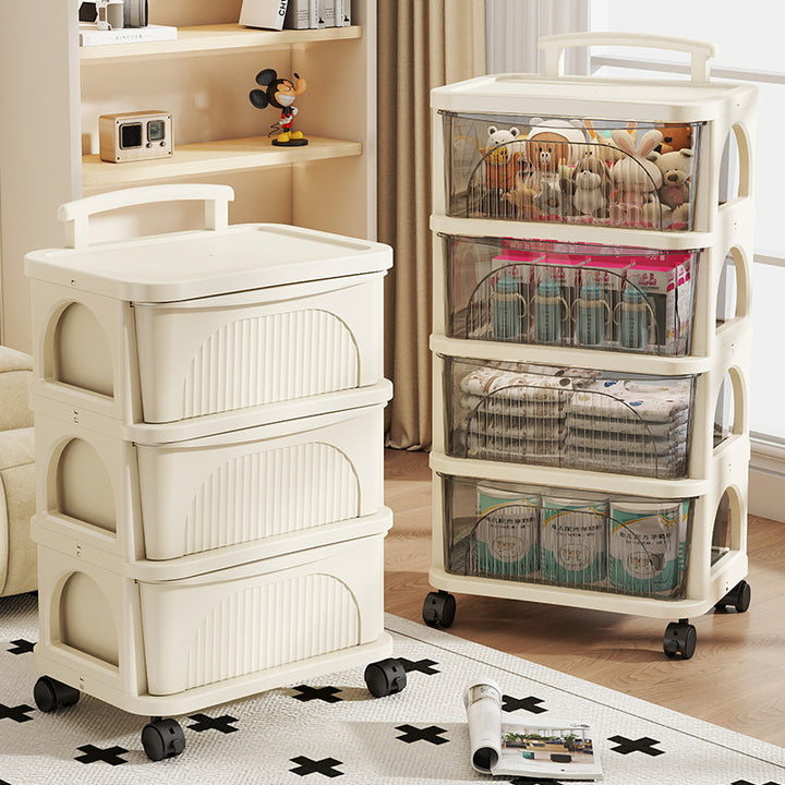 Multi-Tier Rolling Storage Organizer Bowlift
