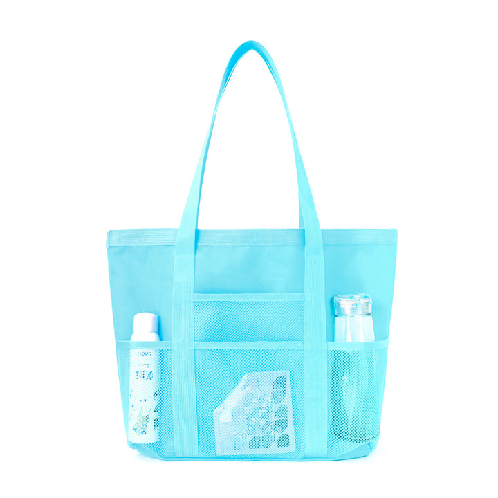 Padded shopping bag with side mesh pockets Bowlift