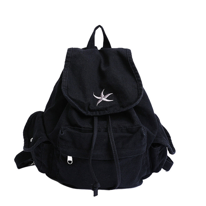Canvas Drawstring Backpack