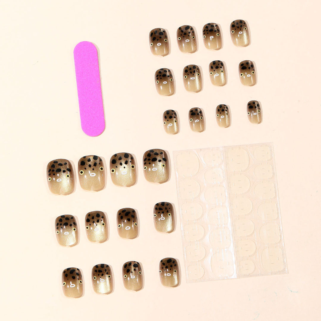 Creative 3D Animal Print Nail Art Bowlift