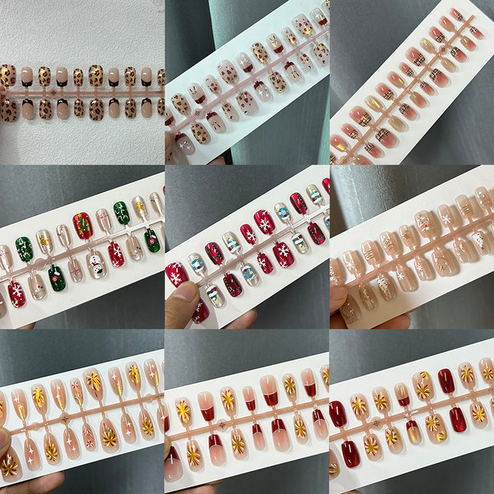 Artistic Ombre Press-On Nail Tips Set Bowlift