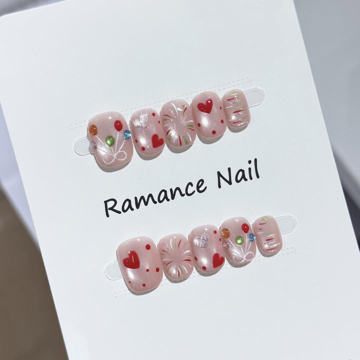 Decorative Press-On Nails Bowlift