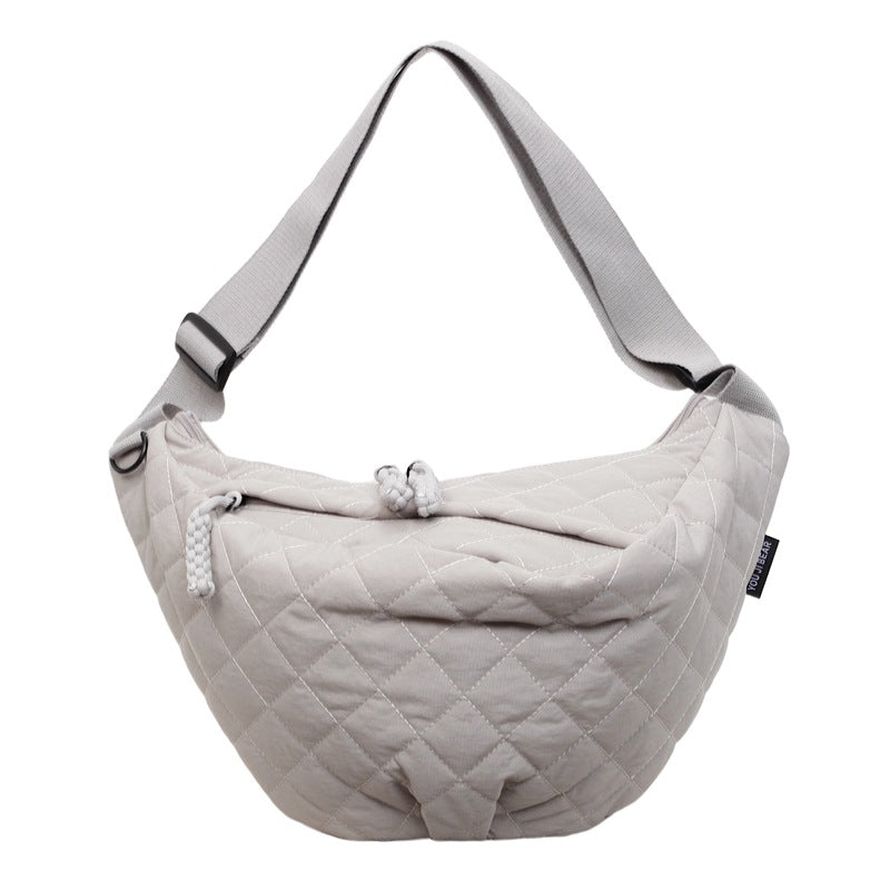 Stylish Quilted Sling Bag Bowlift