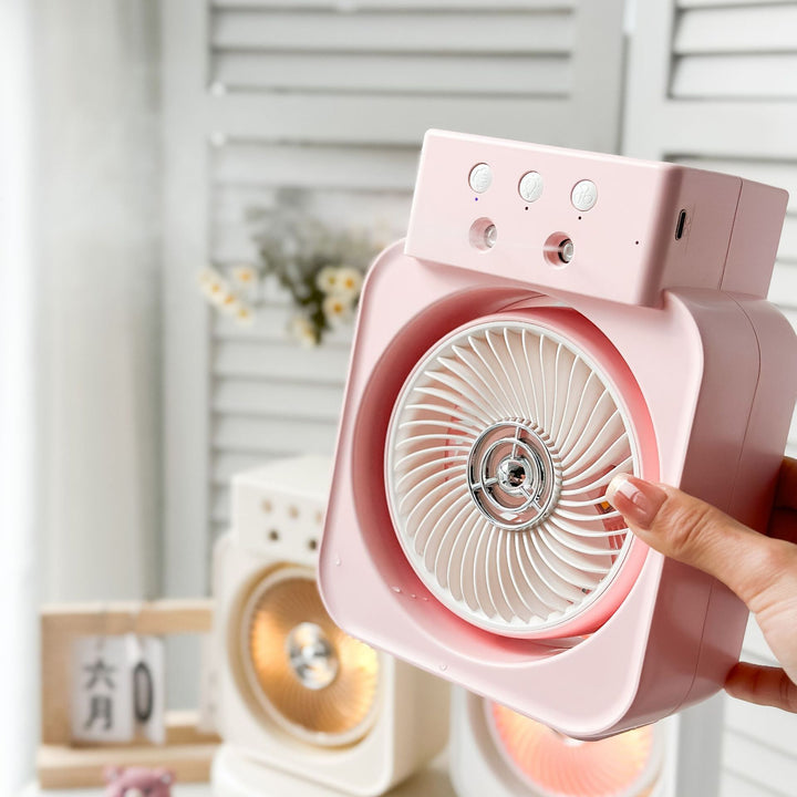 Portable USB fan with multi-speed function Bowlift