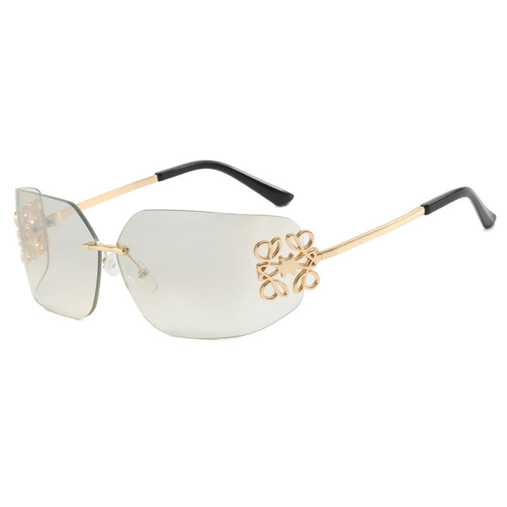 Ladies extravagantly designed sunglasses with elegant embellishments Bowlift