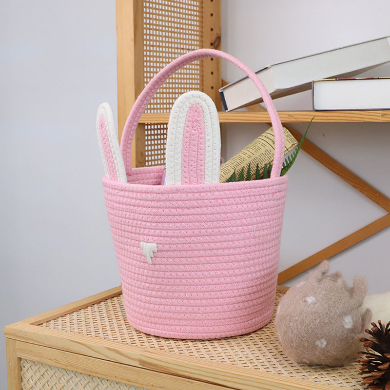 Playful Storage Basket in Rabbit Design Bowlift