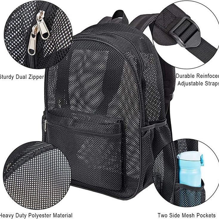 Breathable Mesh Backpack Bowlift