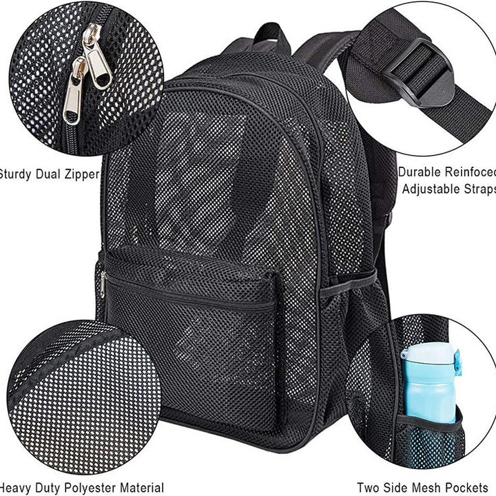 Breathable Mesh Backpack Bowlift