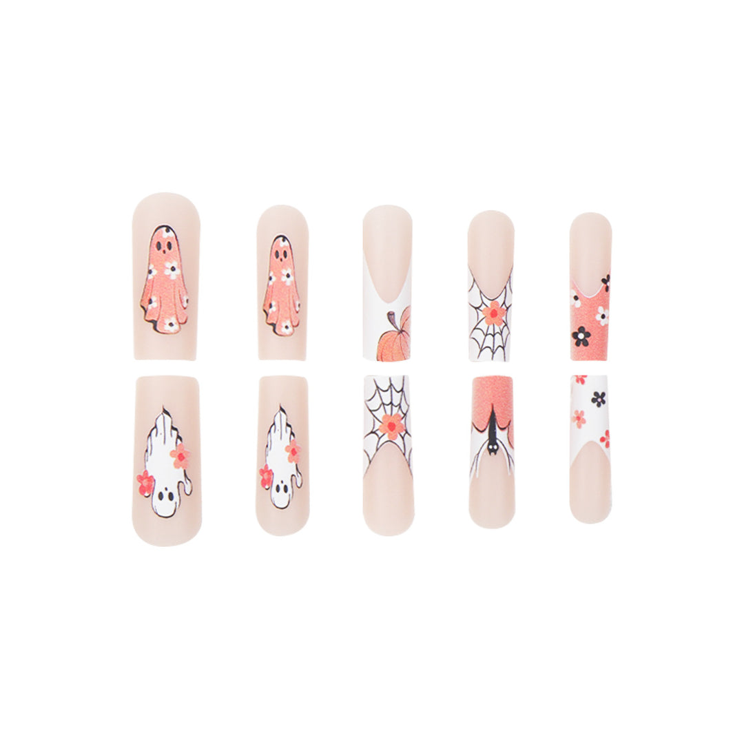 Halloween-Themed Press-On Nails Bowlift