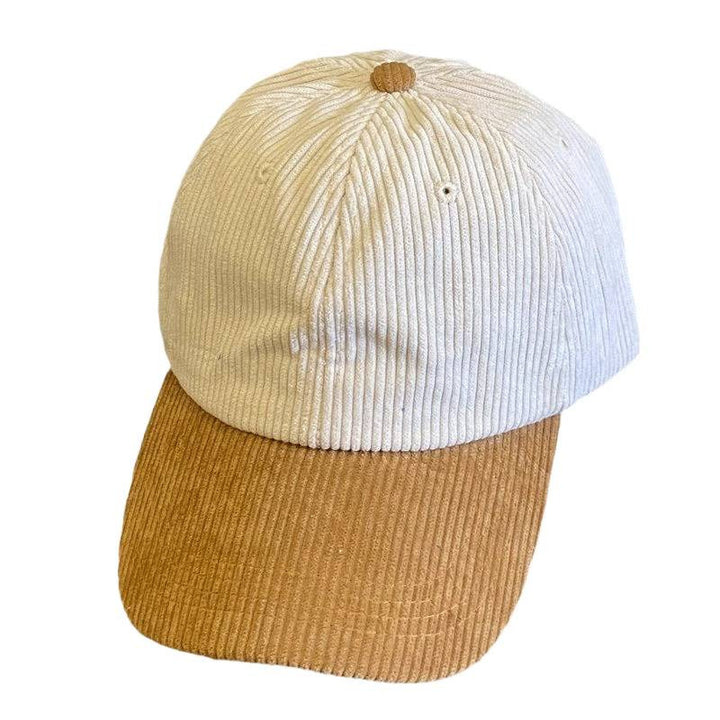 Women's Corduroy Baseball Cap Bowlift