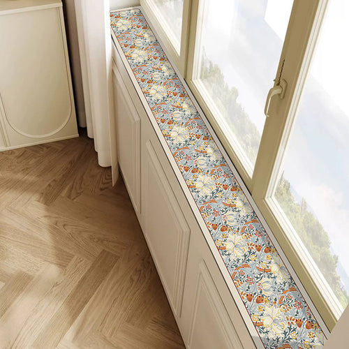 Floral Decorative Window Sill Mat