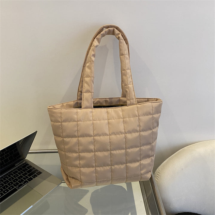 Quilted Padded Tote Bag
